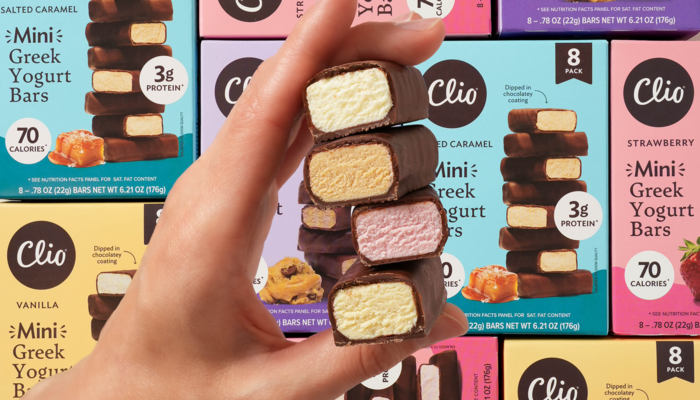 Clio Minis deliver big flavor in a perfectly bite-sized bar.