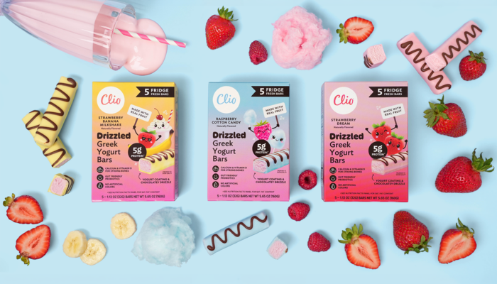 Drizzled brings playful flavors, real fruit and chocolatey drizzle to refrigerated yogurt for kids.